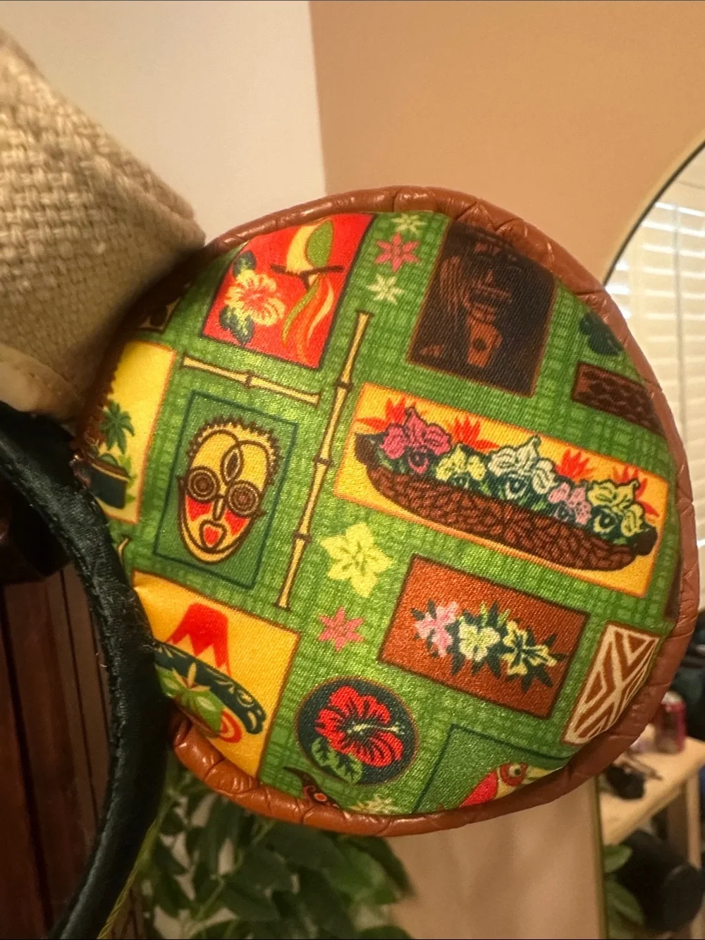 Disney World 50th Anniversary Enchanted Tiki Room Ear Headband